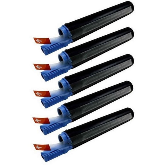 PrinterDash Compatible with Canon imageRUNNER 2016i/2018i/2020i/2022i/2025i/2030i/2318/2320/2420 Black Toner Cartridge (5/PK-8300 Page Yield) (GPR-18) (0384B006AA_5PK)