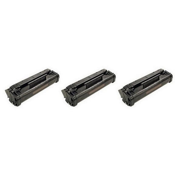 PrinterDash Compatible with Canon LaserCLASS 2050/2060/6000/FAX L200/L250/L260/L300/L350/L360/L4000 Toner Cartridge (3/PK-2700 Page Yield) (FX-3) (1557A002BA_3PK)