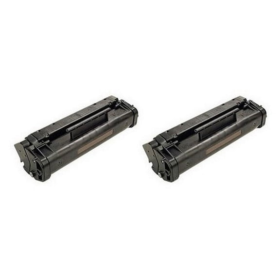 PrinterDash Compatible with Canon LaserCLASS 2050/2060/6000/FAX L200/L250/L260/L300/L350/L360/L4000 Toner Cartridge (2/PK-2700 Page Yield) (FX-3) (1557A003_2PK)