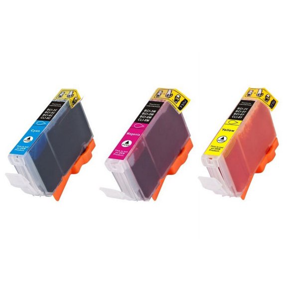 PrinterDash Compatible Replacement for CNMBCI-6CMY - MultiColor Combo Pack