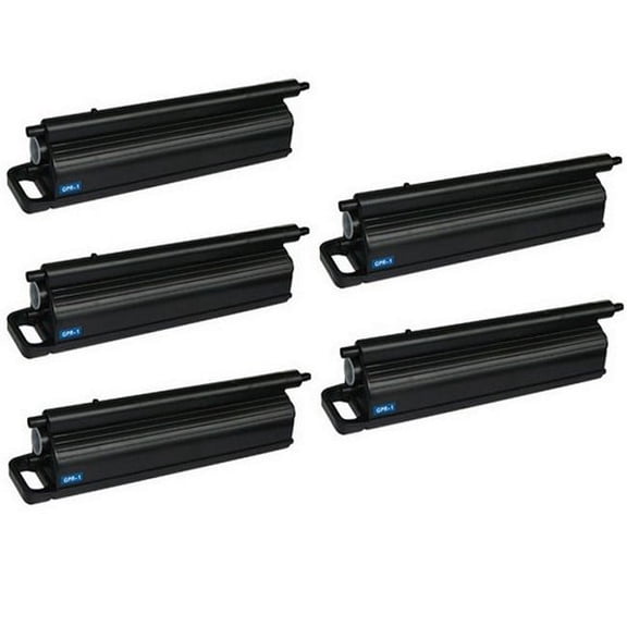 PrinterDash Compatible with Canon GP-555/GP-605/imageRUNNER 60/550/600/7200/8070 Toner Cartridge (5/PK-33000 Page Yield) (GPR-1_5PK)