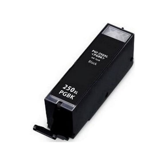 PrinterDash Compatible with Canon PIXMA iP-7220/iP-8720/MG-5420/MG-5520/MG-5620/MG-6620/MG-7120/MG-7520 Black High Yield Pigment Inkjet (500 Page Yield) (PGI-250)