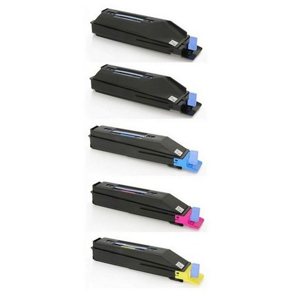 PrinterDash Compatible with Copystar CS-400ci/CS-500ci/CS-552ci Toner Cartridge Combo Pack (2-BK/1-C/M/Y) (TK-8552B1CMY)