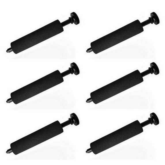 PrinterDash Compatible Replacement for Seiko CR-801/CR-802/CR-900/CR-901/CR-910/CR-911 Black Ink Rollers (6/PK) (IR-92B)