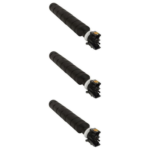 PrinterDash Compatible with Copystar CS-3252ci/CS-3253ci Black Toner Cartridge (3/PK-25000 Page Yield) (TK-8337K_3PK)