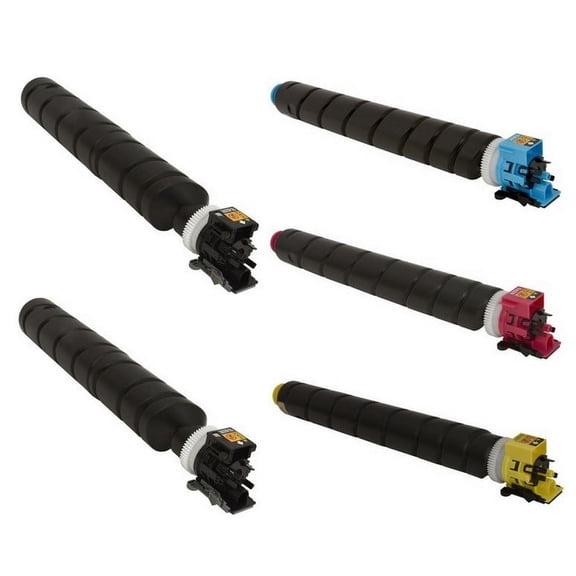 PrinterDash Compatible with Copystar CS-3252ci/CS-3253ci Toner Cartridge Combo Pack (2-BK/1-C/M/Y) (TK-83352B1CMY)