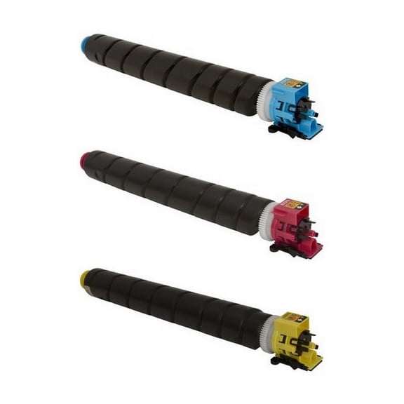 PrinterDash Compatible with Copystar CS-3252ci/CS-3253ci Toner Cartridge Combo Pack (C/M/Y) (TK-8335CMY)