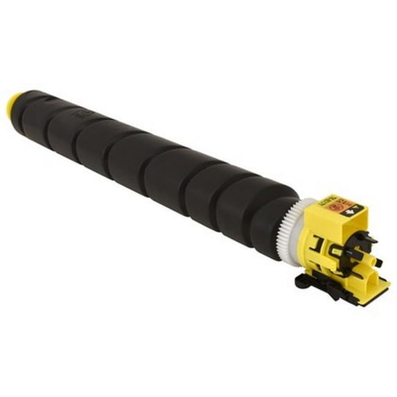 PrinterDash Compatible Replacement for CS-5052CI/5053CI/6052CI/6053CI Yellow Toner Cartridge (20000 Page Yield) (TK-8517Y) (TK-8519Y)