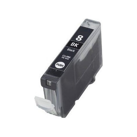 PrinterDash Compatible Replacement for CTGCLI8BK Black Inkjet (280 Page Yield) - Replacement to CLI-8BK / 0620B002