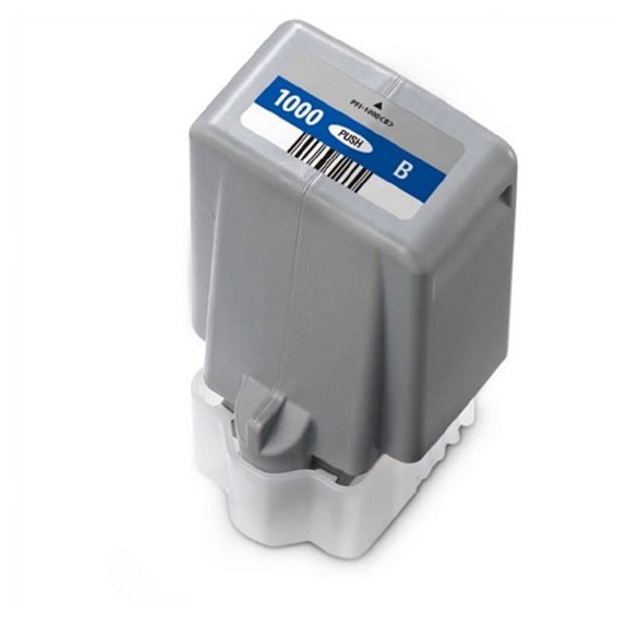 PrinterDash Compatible Replacement for Canon ImagePROGRAF PRO 1000 Blue Pigment Wide Format Inkjet (80ML) (0555C001)