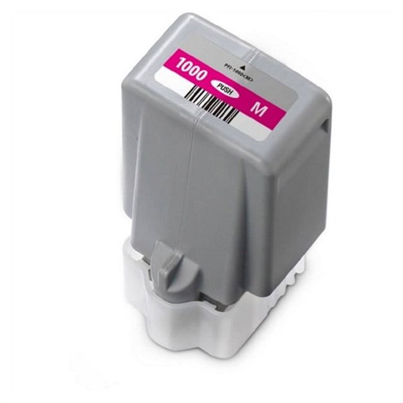 PrinterDash Compatible Replacement for Canon ImagePROGRAF PRO 1000 Magenta Pigment Wide Format Inkjet (80ML) (0548C002)