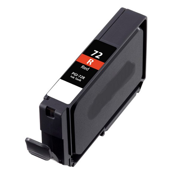 PrinterDash Compatible with Canon PIXMA PRO 10/PIXMA PRO 10S Series Red Inkjet (PGI-72R) (6410B002)