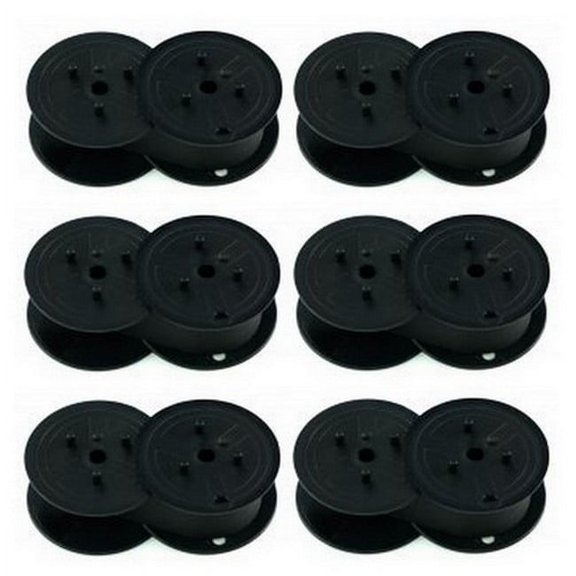 PrinterDash Compatible Replacement for Casio DL-200/300/DR-110/210/8620 Purple P.O.S. Printer Ribbons (6/PK) (RAP-01)