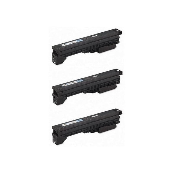 PrinterDash Compatible with Canon Color imageRUNNER C4080/C4080F/C4080I/C4580/C4580I Black Toner Cartridge (3/PK-26000 Page Yield) (GPR-21K) (C-EXV17K_3PK)