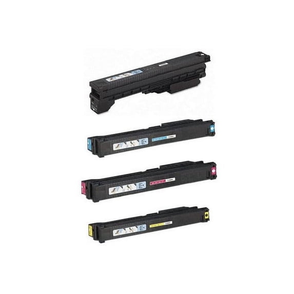 PrinterDash Compatible Replacement for Color imageRUNNER C5180/C5185 Toner Cartridge Combo Pack (BK/C/M/Y) (GPR-20BCMY)