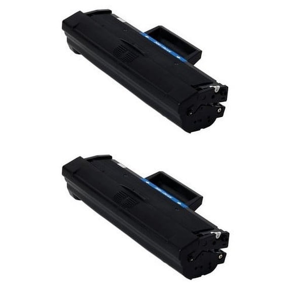 PrinterDash Compatible Replacement for DLL B1160W/B1163W/B1165NFW Toner Cartridge (2/PK-1500 Page Yield) (15RRN_2PK)
