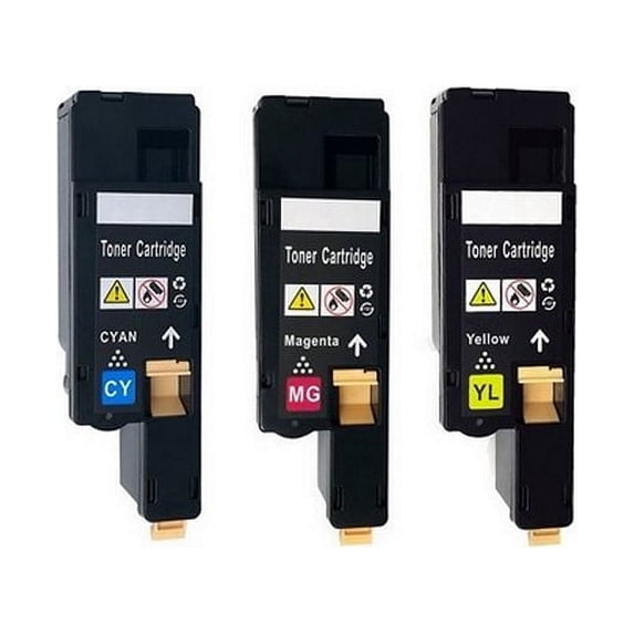 PrinterDash Compatible with Dell 1250C/1350CNW/1355CN/1355W/C7160NW/C1765NF/C1765NFW Toner Cartridge Combo Pack (C/M/Y-1400 Page Yield) (13503CL)