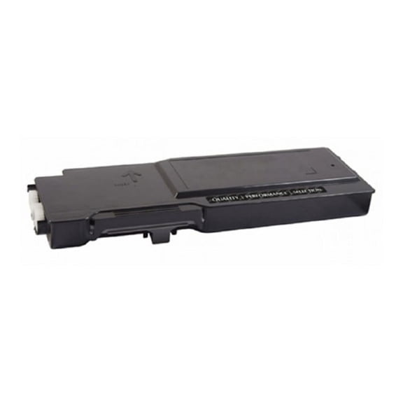 PrinterDash Compatible with Dell C2660DN/C2665DNF Black Toner Cartridge (6000 Page Yield) (3070F)