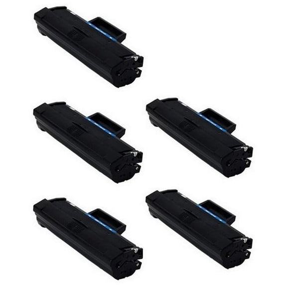 PrinterDash Compatible with Dell B1160W/B1163W/B1165NFW Toner Cartridge (5/PK-1500 Page Yield) (593-11108_5PK)