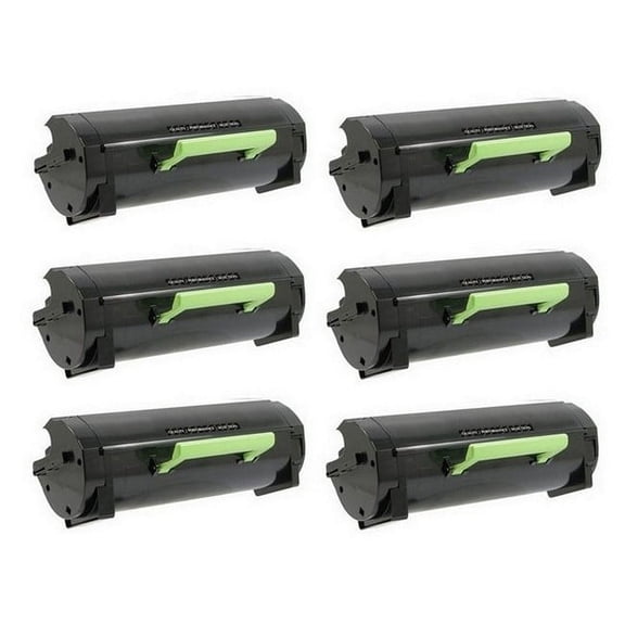 PrinterDash Compatible with Dell B5460DN/B5465DNF Toner Cartridge (6/PK-6000 Page Yield) (GDFKW_6PK)
