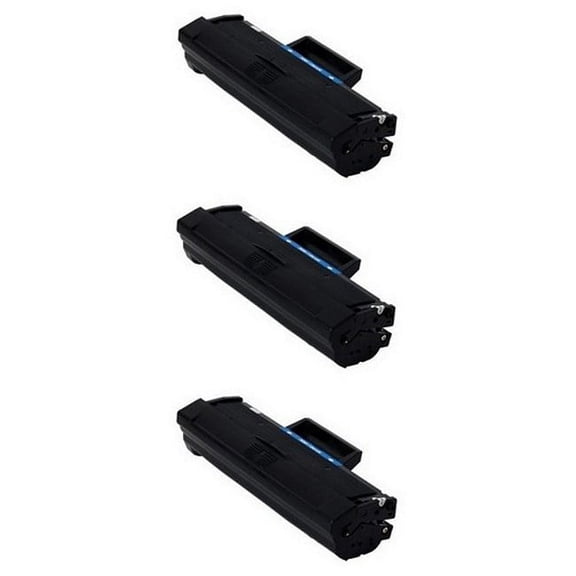 PrinterDash Compatible with Dell B1160W/B1163W/B1165NFW Toner Cartridge (3/PK-1500 Page Yield) (YK1PM_3PK)