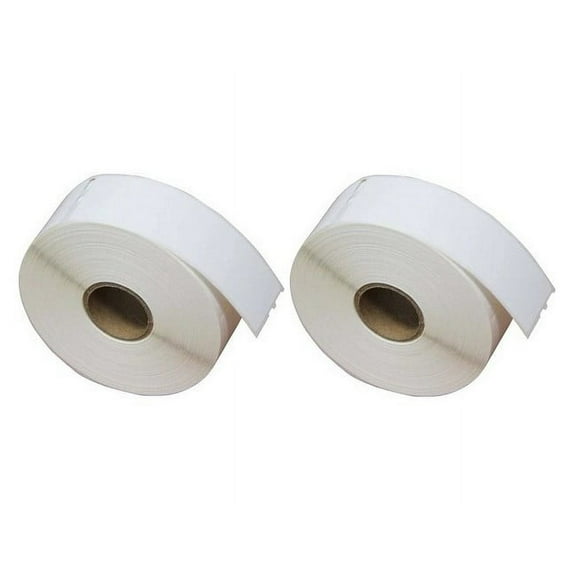 PrinterDash Compatible Replacement for Dymo White Address Labels (1.1in x 3.5in) (2/PK-350 Labels) (30252_2PK)