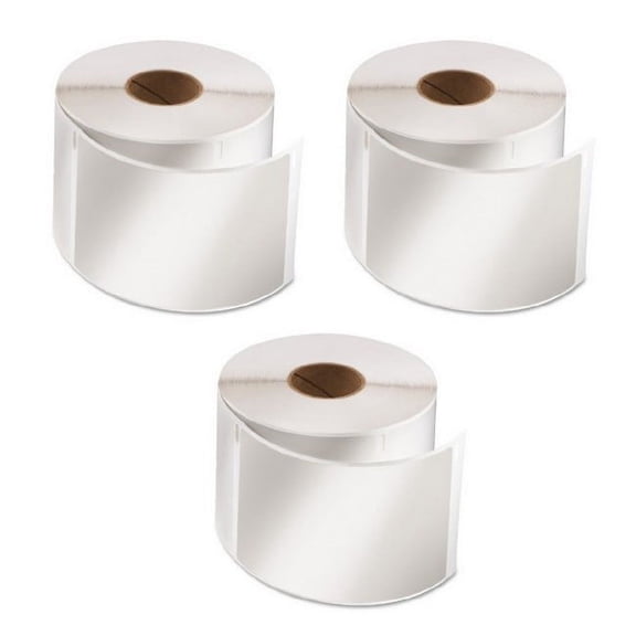 PrinterDash Compatible Replacement for Dymo White Standard Shipping Labels (2.1in x 4in) (3/PK-220 Labels) (30323_3PK)