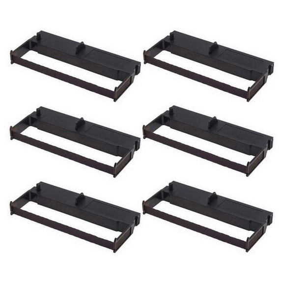 PrinterDash Compatible with DPSE2276 Purple P.O.S. Printer Ribbons (6/PK) - Replacement to ERC-35P