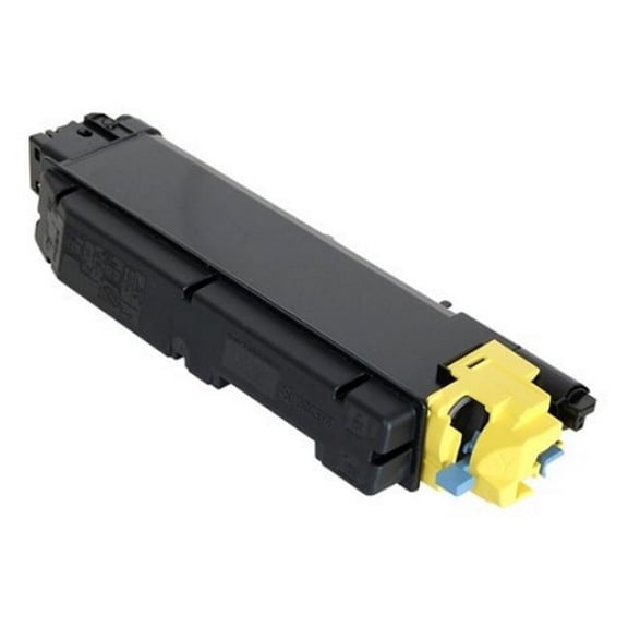 PrinterDash Compatible with Kyocera Mita ECOSYS M6035cidn/ECOSYS M6535cidn/ECOSYS P6035cdn Yellow Toner Cartridge (10000 Page Yield) (TK-5152Y)