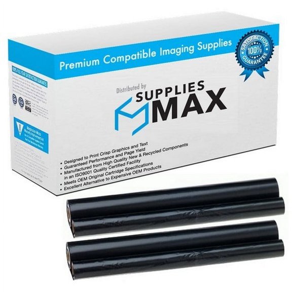PrinterDash Compatible Replacement for Elite Image 75013 Fax Imaging Film (2/PK-150 Page Yield) - Equivalent to Sharp UX-5CR