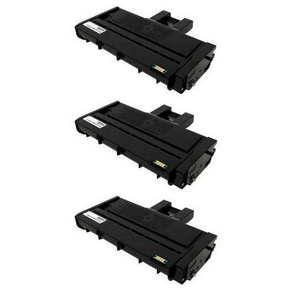 PrinterDash Compatible with Gestetner Corp SP-201/SP-203/SP-204/SP-211/SP-213/SP-220 Series Toner Cartridge (3/PK-1500 Page Yield) (TYPE SP201LA) (407259_3PK)