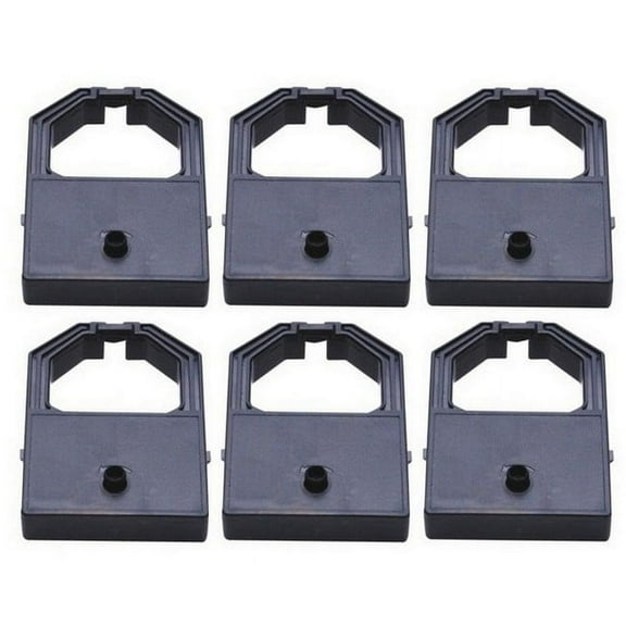 PrinterDash Compatible Replacement for General Ribbon T526D Black Printer Ribbons (6/PK) - Equivalent to Panasonic KX-P145