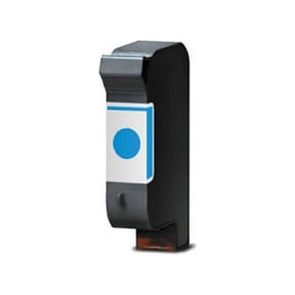 PrinterDash Compatible with HP DesignJet 330DE/350C/450C/455C/488CA/750C/755CM Cyan Inkjet (365 Page Yield) (NO. 44) (51644CE)