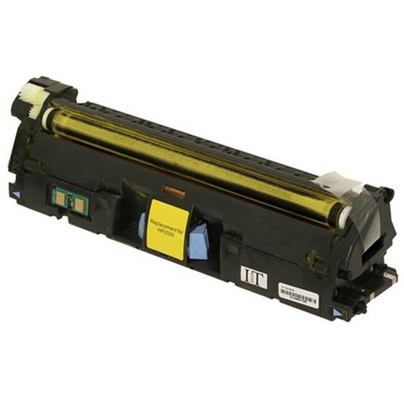 PrinterDash Compatible with HP Color Laser Jet 1500/1500L/1500Lxi/2500/2500L/2500Lse/2500N/2500tn GSA Yellow Toner Cartridge (4000 Page Yield) (NO. 121A) (C9702AG)