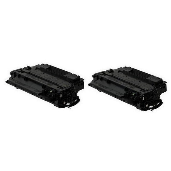 PrinterDash Compatible with HP Laser Jet Enterprise P3010/P3015/P3015D/P3015DN/P3015N/P3015X/P3016/M521DN/M525DN Toner Cartridge (2/PK-6000 Page Yield) (NO. 55A) (CE255AD)