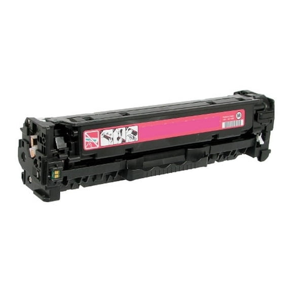PrinterDash Compatible with HP Laser Jet Pro Color M351/M375NW/M451DN/M451DW/M451NW/M475DN/M475DW Magenta Jumbo Toner Cartridge (3500 Page Yield) (NO. 305A) (CE413ACJ)