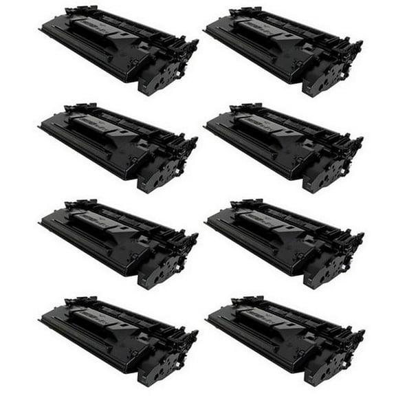 PrinterDash Compatible Replacement for HEWCF226XC_8PK - Black