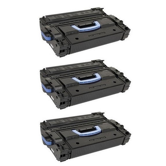 PrinterDash Compatible with HP Laser Jet Enterprise M806DN/M806X/M830Z/M830ZM Black Toner Cartridge (3/PK-34500 Page Yield) (NO. 25X) (CF325X_3PK)