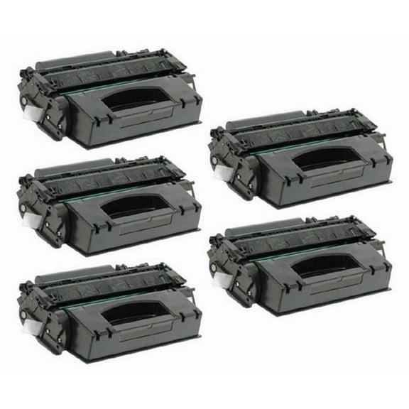PrinterDash Compatible with HP Laser Jet 1320/1320N/1320NW/1320T/1320TN/3390/3392 GSA Jumbo Toner Cartridge (5/PK-8000 Page Yield) (NO.49XJ) (Q5949XXG_5PK)