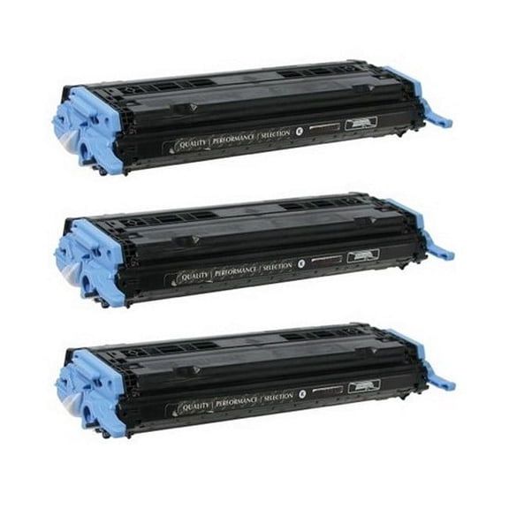 PrinterDash Compatible Replacement for HEWQ6000A_3PK - Black