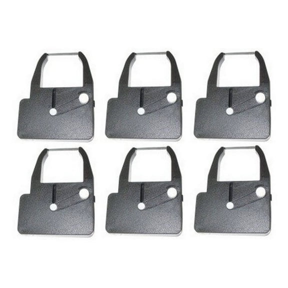 PrinterDash Compatible with Honeywell-Bull PRU-1004/PRU-5518/PRU-7006/PRU-9001 Purple Printer Ribbons (6/PK) (M3243P)