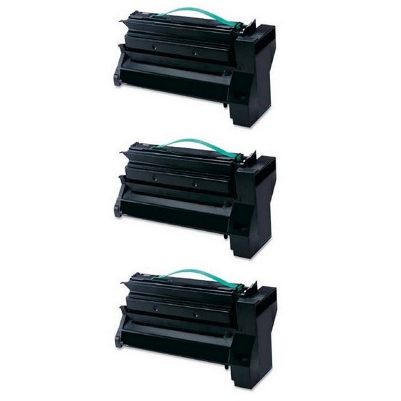 PrinterDash Compatible with IBM InfoPrint Color 1754 Express/Color 1764-MFP Black Extra High Yield Toner Cartridge (3/PK-15000 Page Yield) (39V1911_3PK)