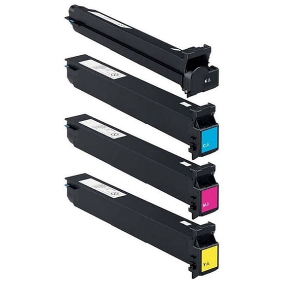 PrinterDash Compatible with Imagistics CM-4521 Toner Cartridge Combo Pack (BK/C/M/Y) (1482-MP)