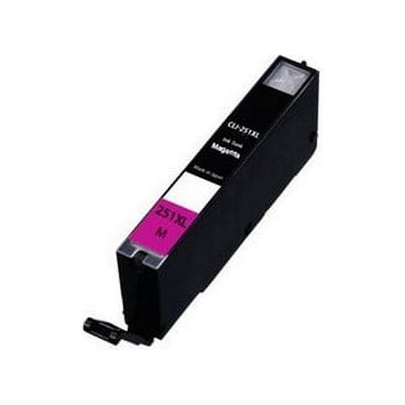 PrinterDash Compatible with Innovera IVRCLI251M Magenta High Yield Inkjet (700 Page Yield) - Replacement to Canon CLI-251XLM / 6450B001