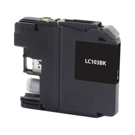 PrinterDash Compatible with Innovera IVRLC103B Black High Yield Inkjet (600 Page Yield) - Replacement to Brother LC-103BK / LC-101BK