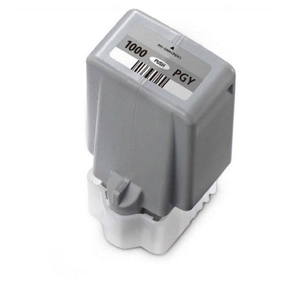 PrinterDash Compatible Replacement for ImagePROGRAF PRO 1000 Photo Gray Pigment Wide Format Replacement (80ML) (0553C002)