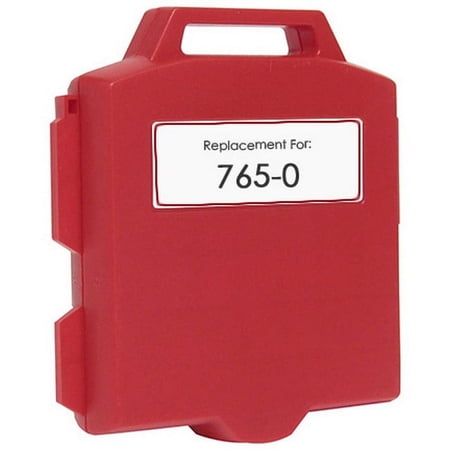 PrinterDash Compatible Replacement for Innovera IVR300R Red Postage Meter Inkjet - Replacement to PB 765-0