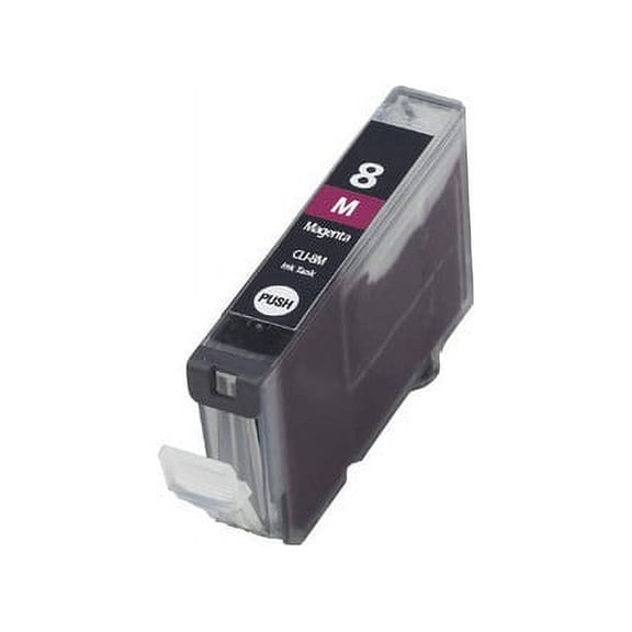 PrinterDash Compatible Replacement for Innovera IVRCLI8M Magenta Inkjet (280 Page Yield) - Replacement to CLI-8M / 0622B002