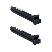 PrinterDash Compatible with Konica Minolta bizhub C451 Black Toner Cartridge (2/PK-45000 Page Yield) (TN-411K) (A070151_2PK)