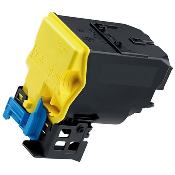 PrinterDash Compatible with Konica Minolta bizhub C35/bizhub 35P Yellow Toner Cartridge (4600 Page Yield) (TN-P22Y) (A0X5252)